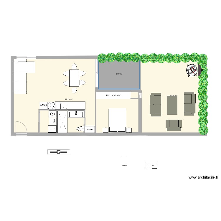 meli LA FLORIDA 5. Plan de 0 pièce et 0 m2