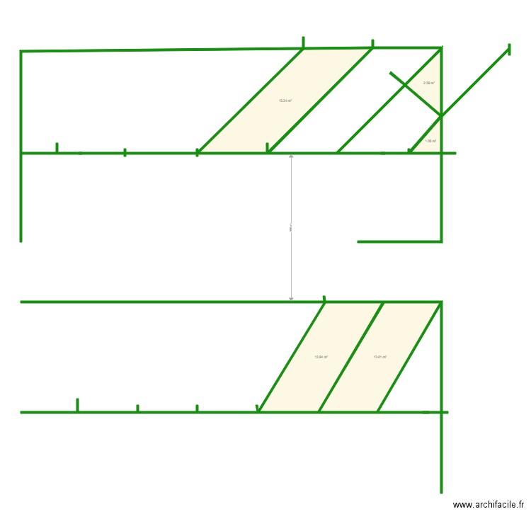 parking sorgues. Plan de 0 pièce et 0 m2