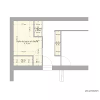 Projet de dressing &eacute;tat initial