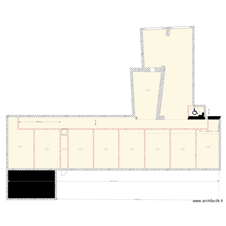  MEDOC V1. Plan de 12 pièces et 449 m2