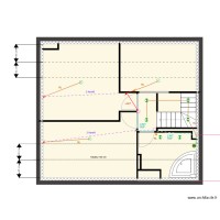 Maison 1er étage ELECTRICITE Circuit lumière 