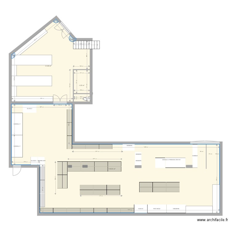 PROJET 5. Plan de 0 pièce et 0 m2