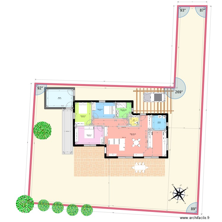 Maison à Crozon V8. Plan de 10 pièces et 753 m2