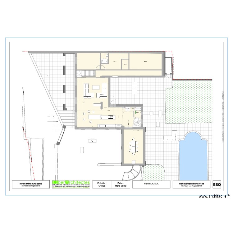 brusc plan cote plan cuisine20 dec 2020. Plan de 0 pièce et 0 m2