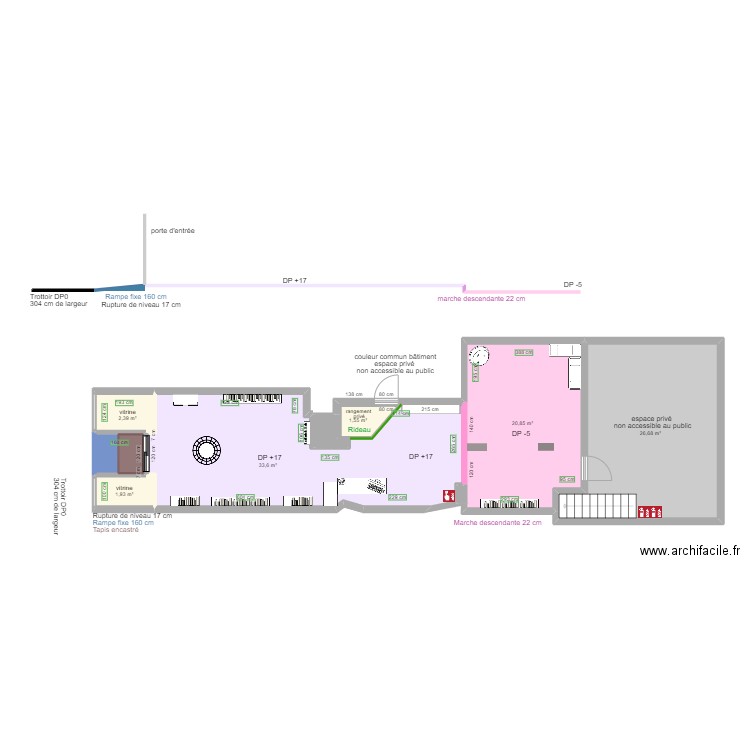 L'UNIVERS DE MAELOU AVANT TRAVAUX. Plan de 0 pièce et 0 m2