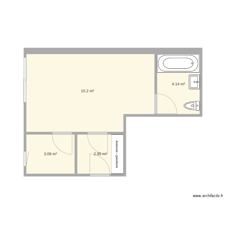 11bis initial. Plan de 0 pièce et 0 m2