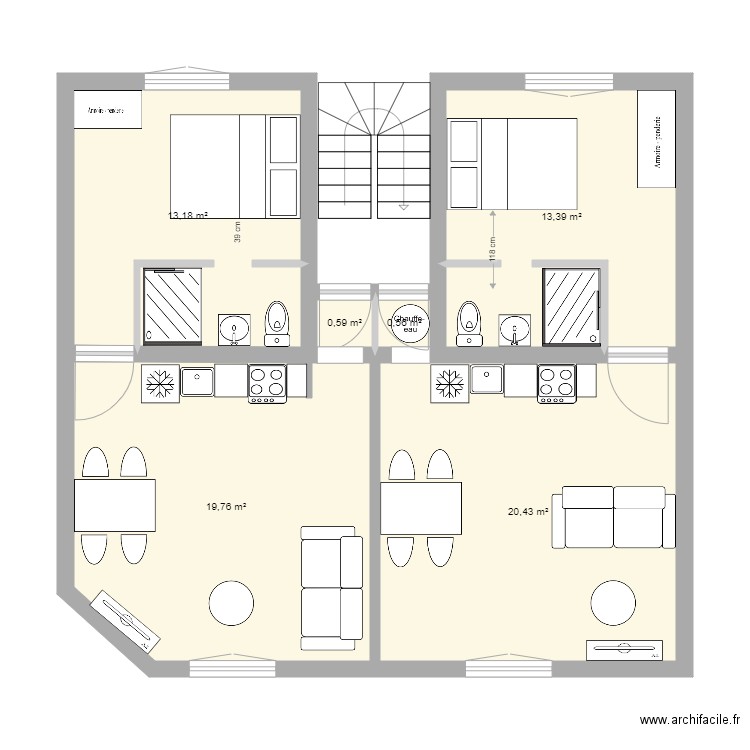 Tonio Plan 5 Abbaye 32 . Plan de 0 pièce et 0 m2