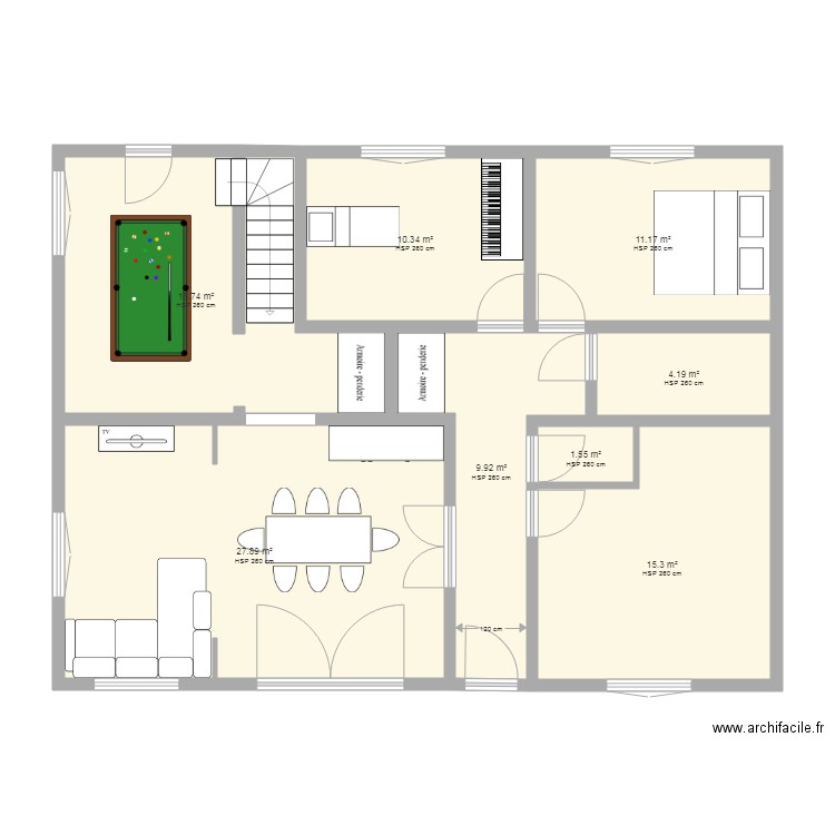 Ste Euphémie niv 1. Plan de 0 pièce et 0 m2