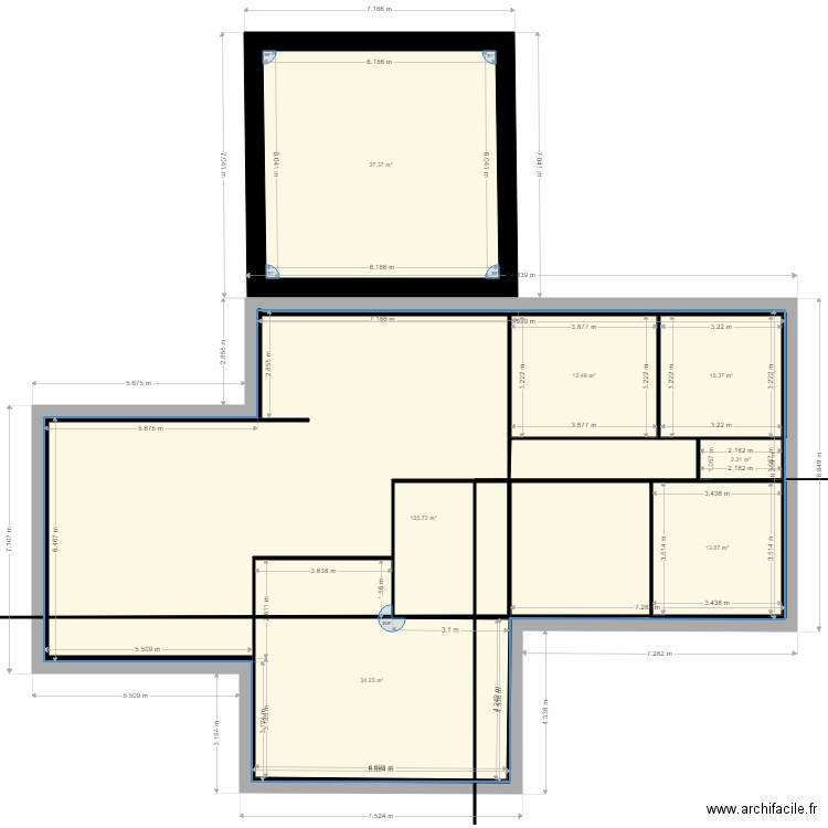 seb 111222333. Plan de 0 pièce et 0 m2