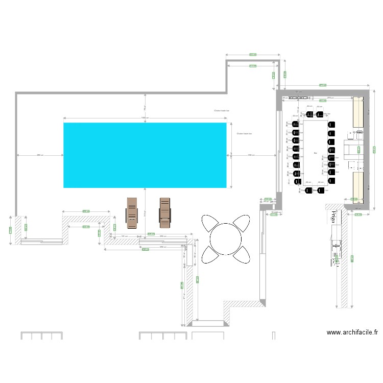 Debruge après transformation Chirmont. Plan de 0 pièce et 0 m2