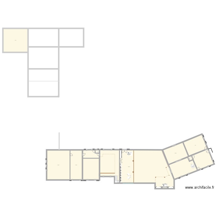 Rez 1. Plan de 0 pièce et 0 m2