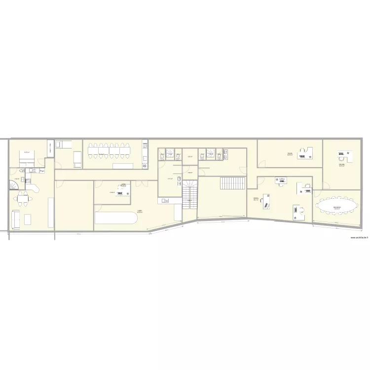 NAVE VILAMALLA 1ER PLANTA. Plan de 