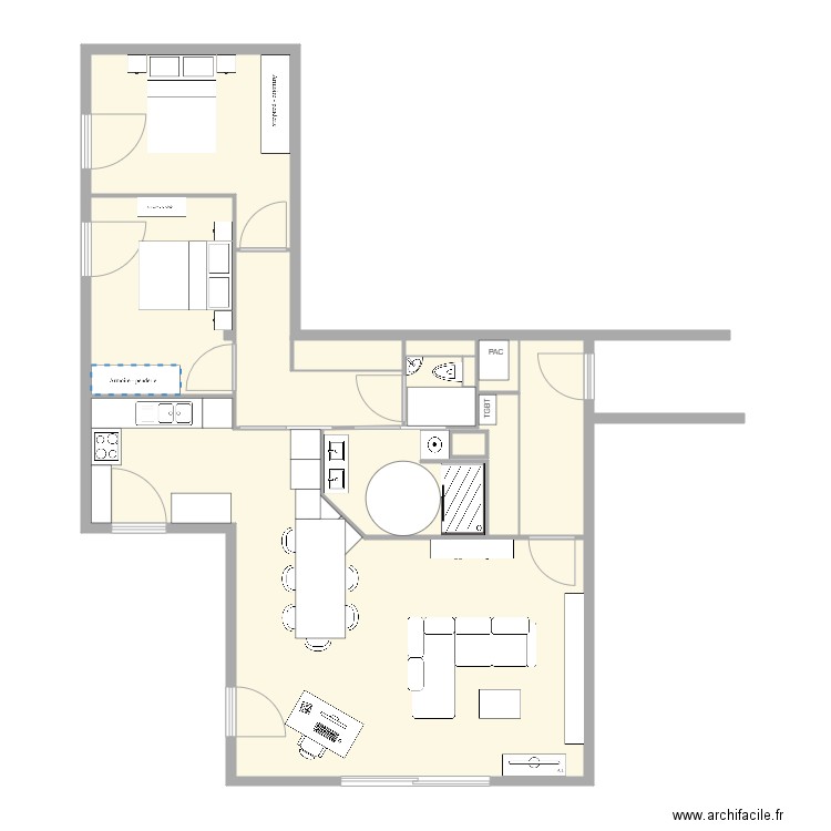 LIGNE BLEUE 11. Plan de 0 pièce et 0 m2