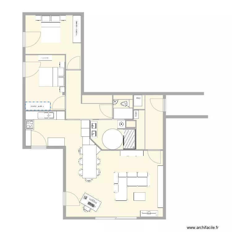 LIGNE BLEUE 11. Plan de 