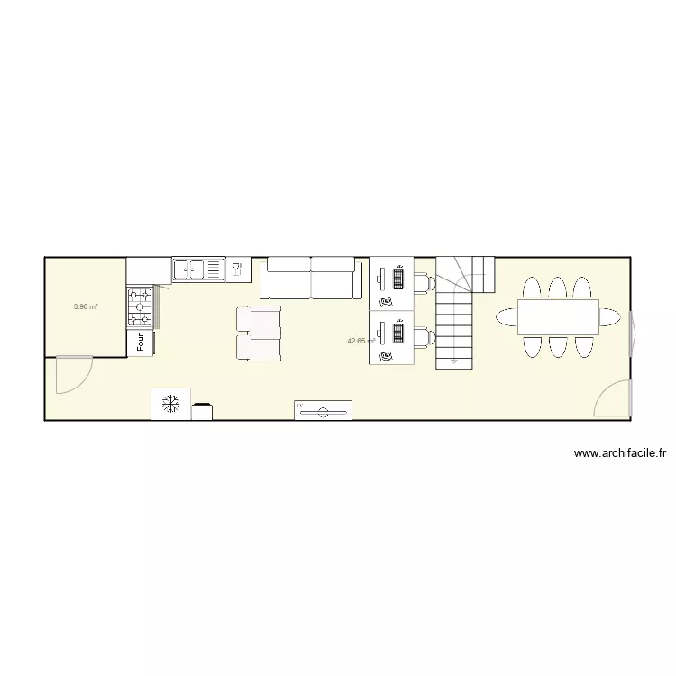 maison seclin. Plan de 