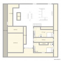 Plan maison et appartement de 11 pièces de 150 à 170 m2