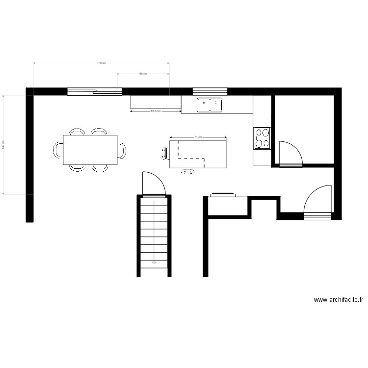 mercier. Plan de 0 pièce et 0 m2