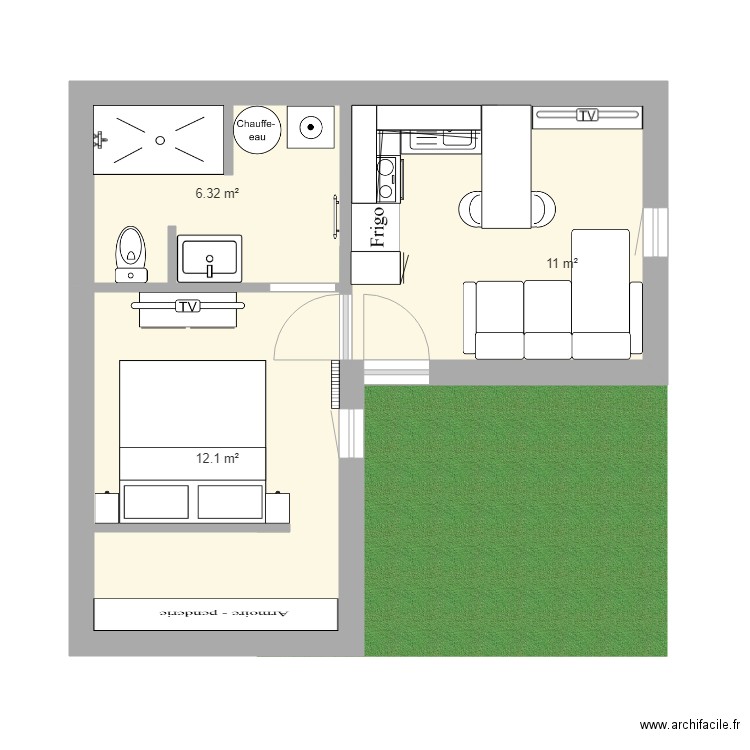 Maison St Foy 2. Plan de 0 pièce et 0 m2