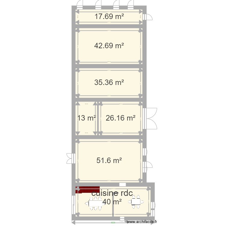 plan de maison saint aubin tana. Plan de 0 pièce et 0 m2