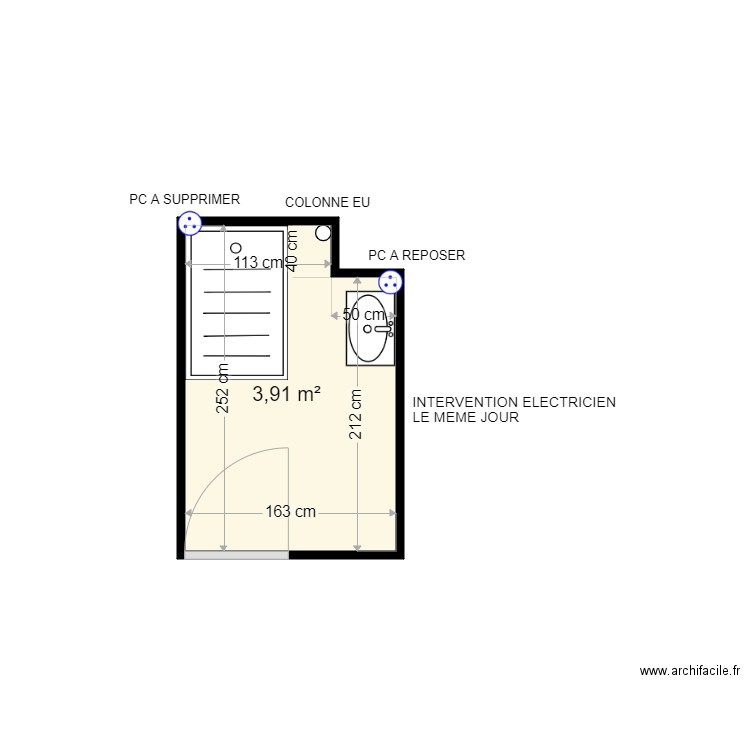 RABAT BERNADETTE . Plan de 0 pièce et 0 m2