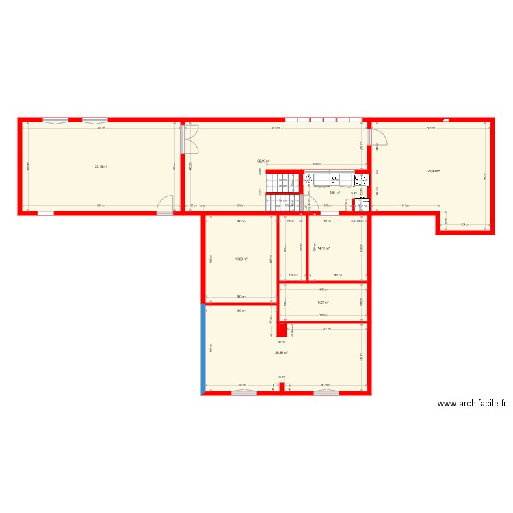 BI 4515 RDC. Plan de 0 pièce et 0 m2