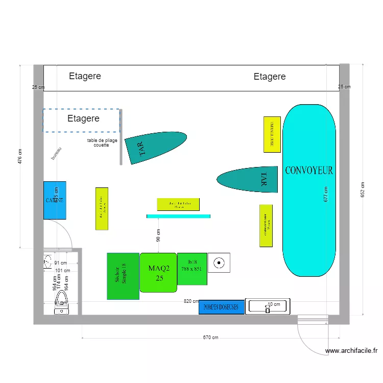 PLAN PRESSING DES 3 ROIS. Plan de 