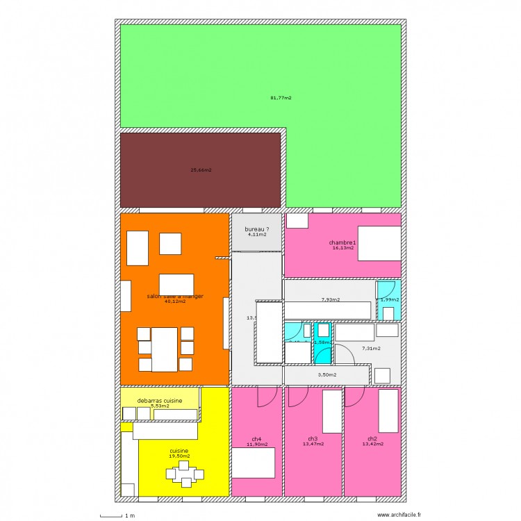 cornac1d. Plan de 0 pièce et 0 m2