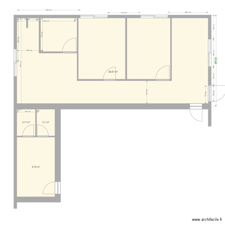 axter atelier plan evac. Plan de 0 pièce et 0 m2