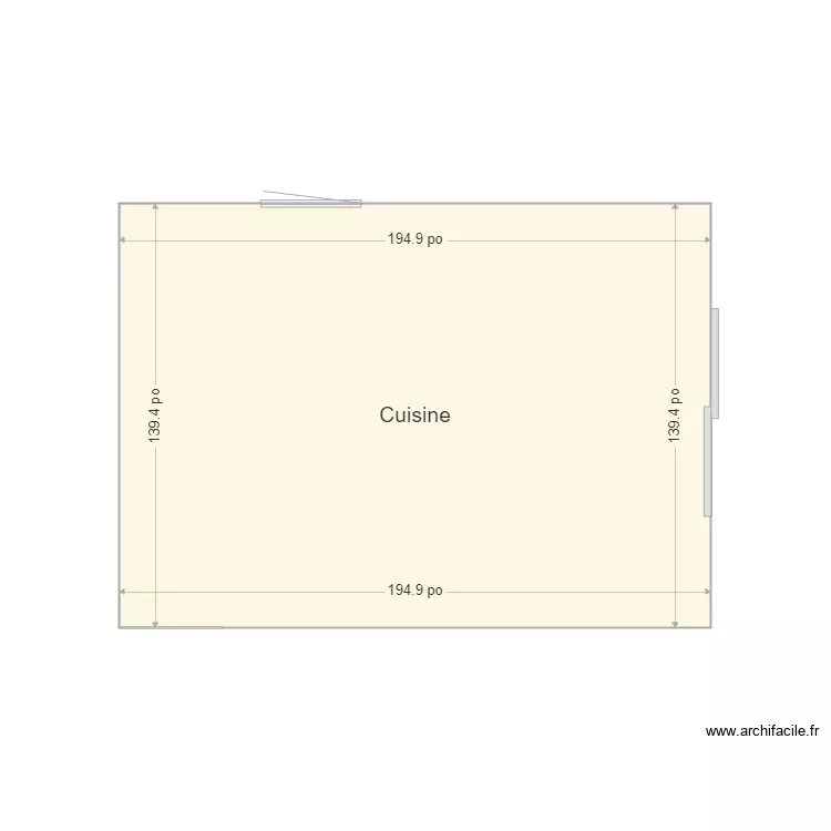 Cuisine. Plan de Cuisine. Plan de