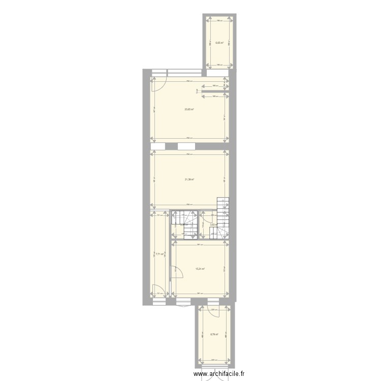 ST SYMPH 06 02 22. Plan de 8 pièces et 91 m2