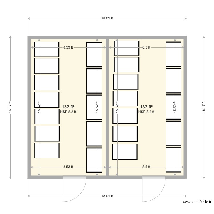 CRB 2. Plan de 0 pièce et 0 m2