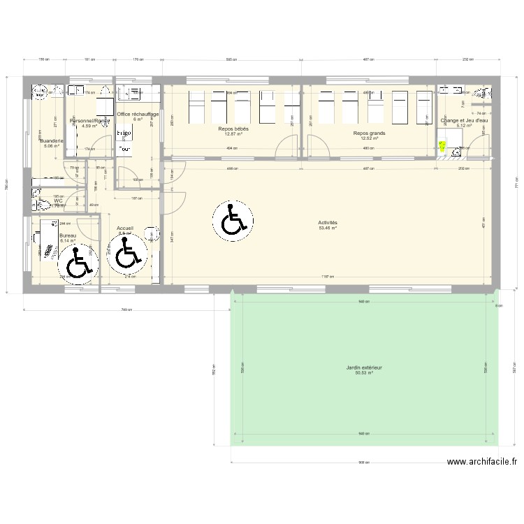 3 bis av du stade  Lagny sur marne Projet 290119 spacieux opti12. Plan de 0 pièce et 0 m2