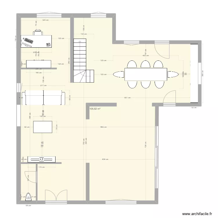 PLAN SEJOUR CUISINE. Plan de 