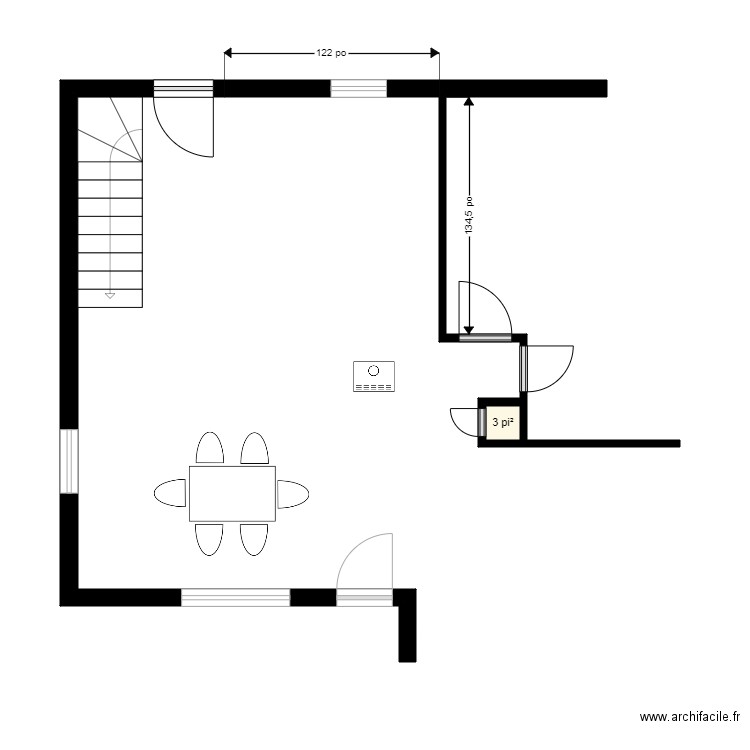 Caroline Dufour. Plan de 0 pièce et 0 m2