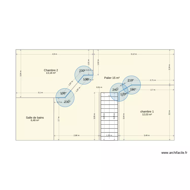 DERAM BASSET HOMBLIERES. Plan de 