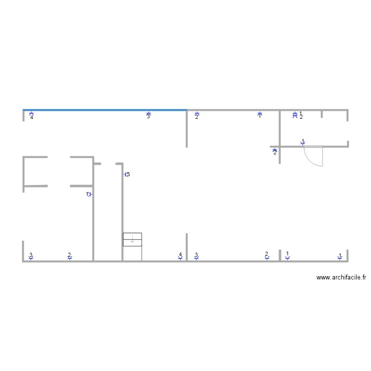 Ctalina. Plan de 0 pièce et 0 m2