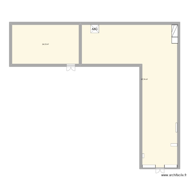 Magasin chat etc.... Plan de 0 pièce et 0 m2