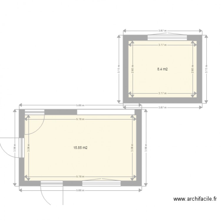 sandrin 1. Plan de 0 pièce et 0 m2