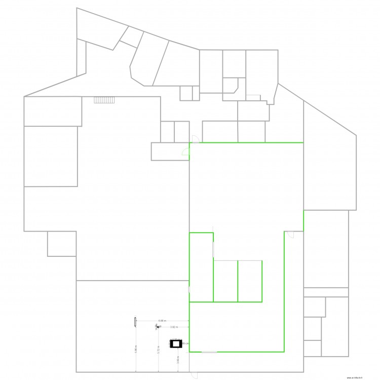 schéma condi peseuse associative. Plan de 0 pièce et 0 m2