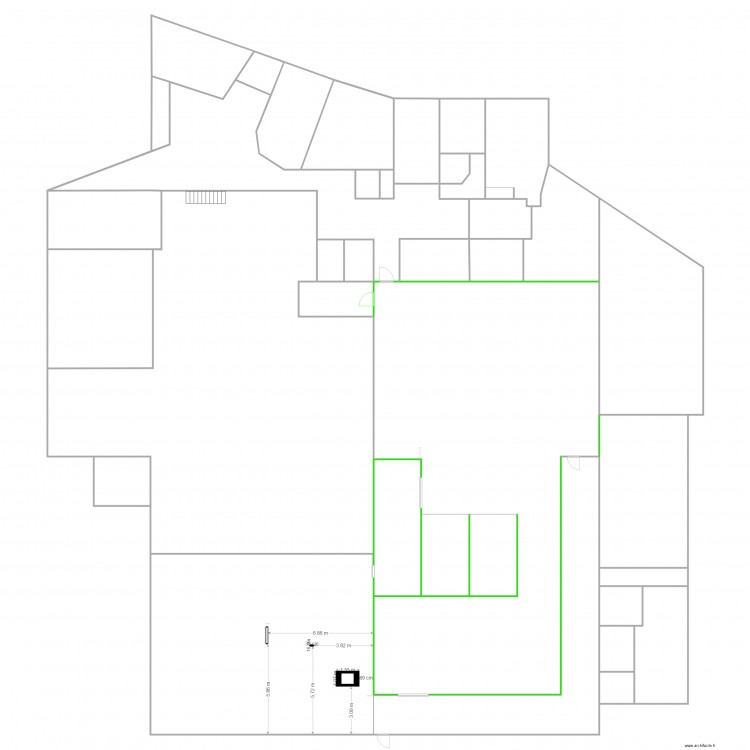 schéma condi peseuse associative. Plan de 0 pièce et 0 m2