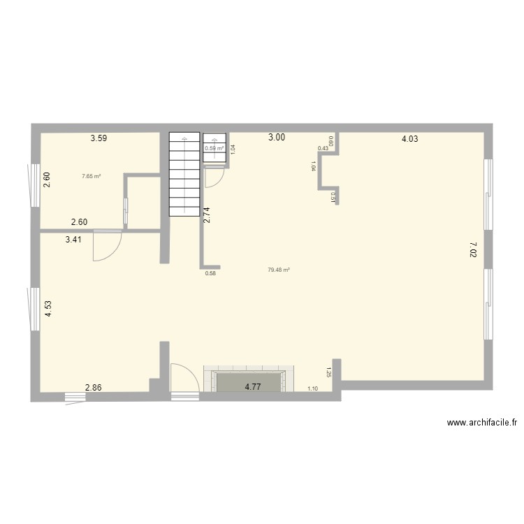 mederic rc. Plan de 0 pièce et 0 m2