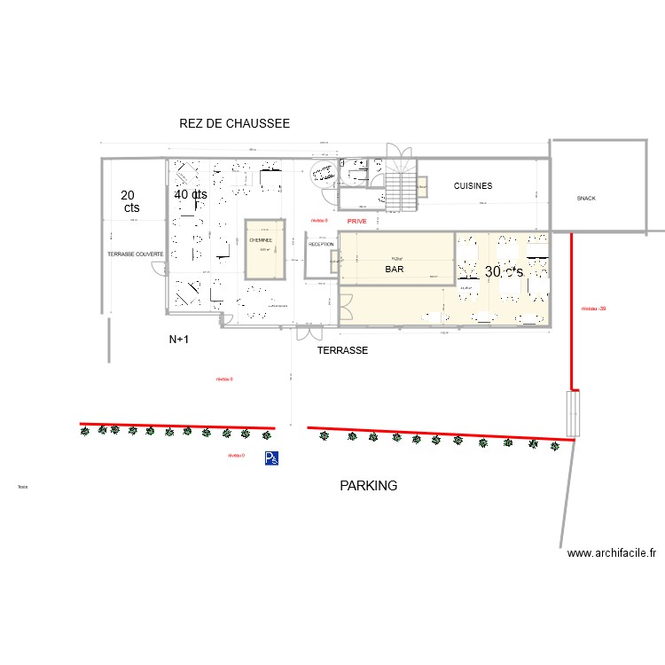 PLAN COTE. Plan de 0 pièce et 0 m2