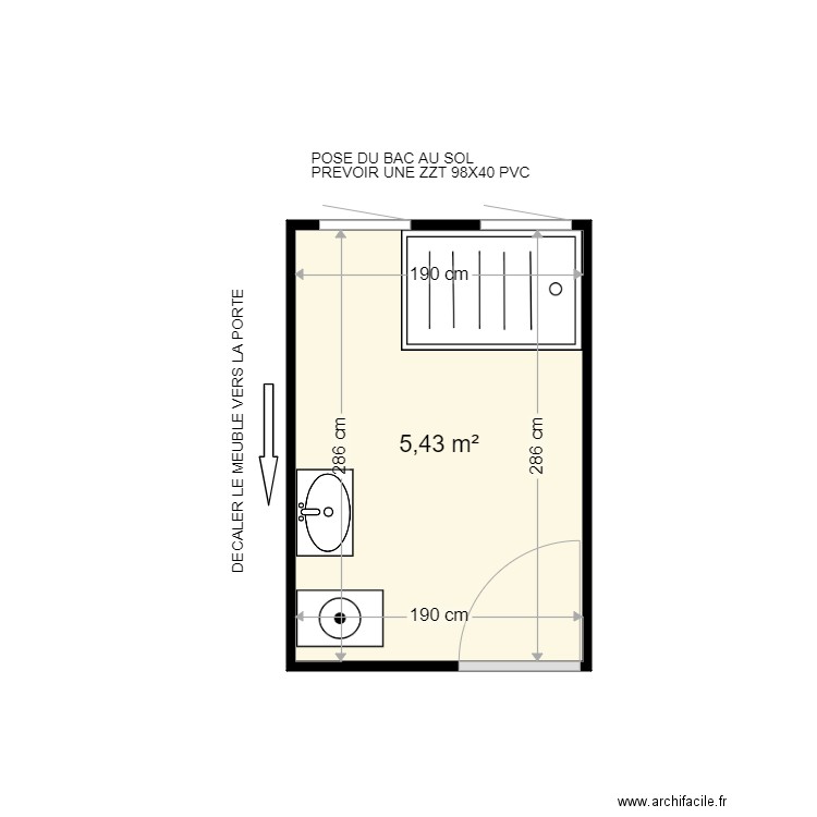 DURIEZ FRANCIS . Plan de 0 pièce et 0 m2