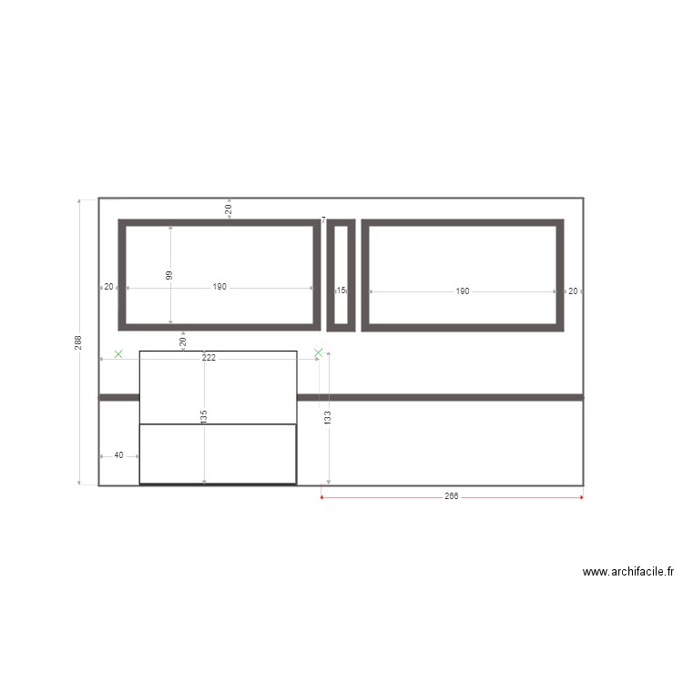 villebois murs parents. Plan de 0 pièce et 0 m2