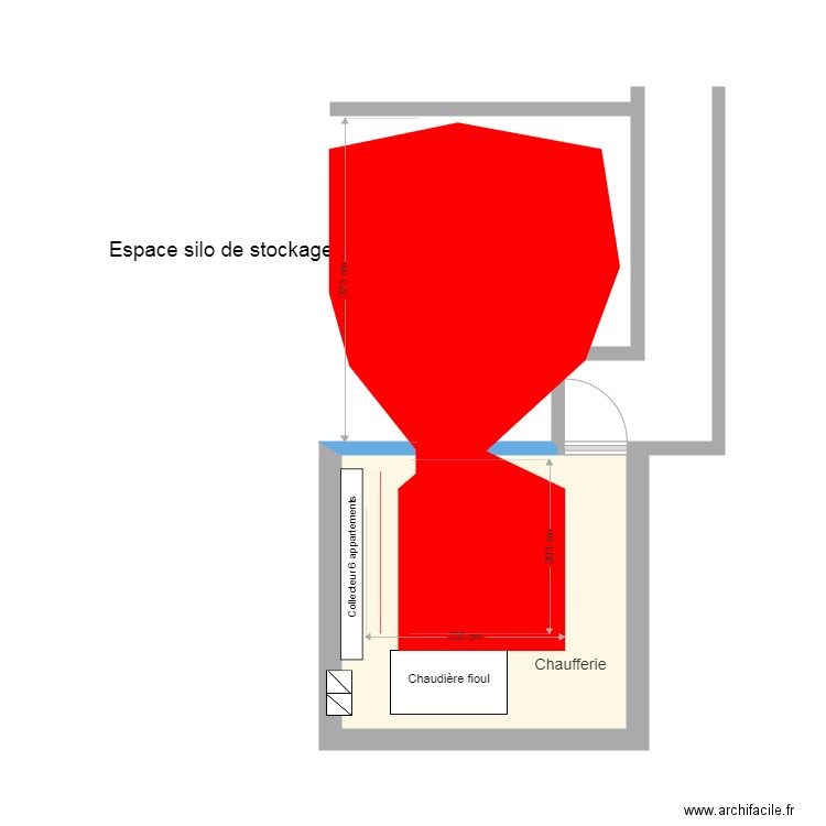 Situation future chaufferie Briot à Lerrain. Plan de 0 pièce et 0 m2