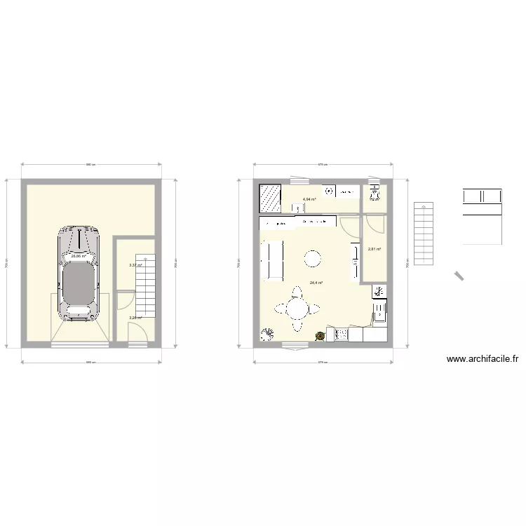 Studio 70 700. Plan de Studio 70 700. Plan de