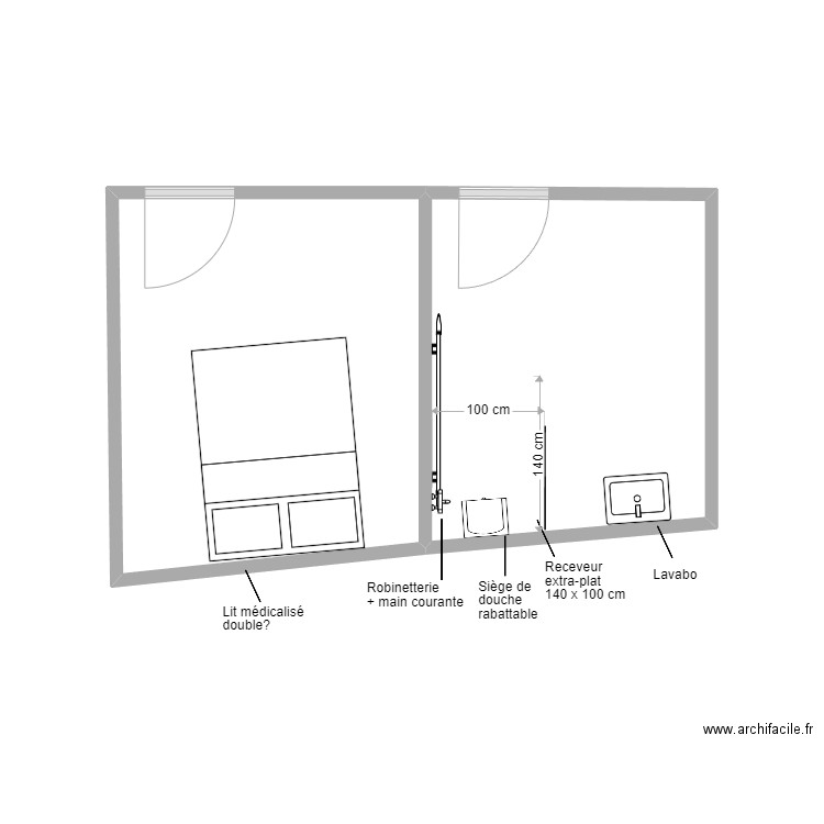 HATARD projet. Plan de 0 pièce et 0 m2