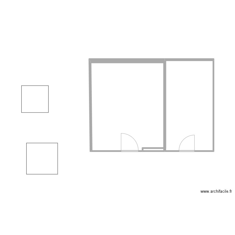 Idée doudounette et doudounet. Plan de 0 pièce et 0 m2