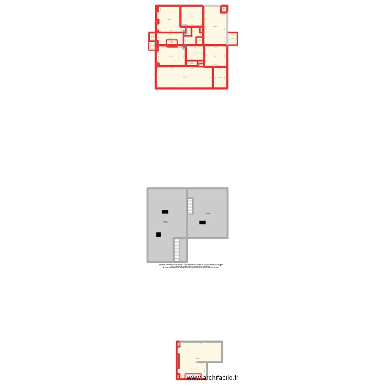 BI9840 2 e. Plan de 149 pièces et 1216 m2