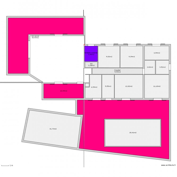 agrandissement2. Plan de 0 pièce et 0 m2